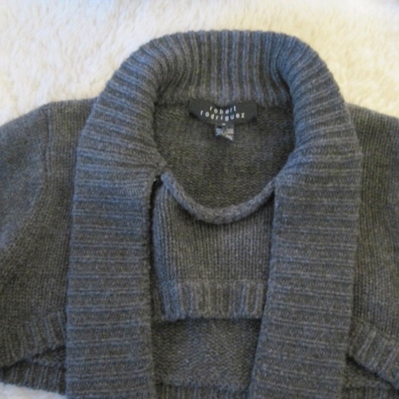 Robert Rodriguez Cropped Shrug Sweater - Picture 2 of 8